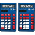 Elementary Calculator 2 Pack - Large Buttons, 8-Digit Display, Solar Power