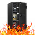 Large Fireproof Steel Safe with Digital Lock - 3.47 Cu Ft Home & Office Security Safe