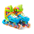 Girls Inline Skates with Light-Up LED Laces & Wheel - Youth Sizes Available