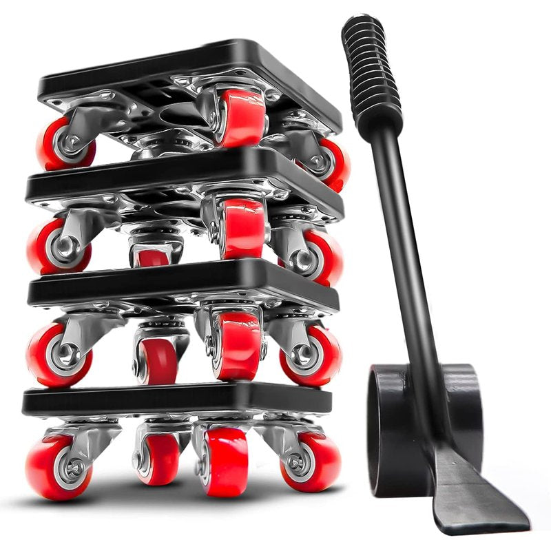 Heavy Duty Furniture Mover Tool Set - 880lb Appliance & Sofa Lifter with Universal Wheels
