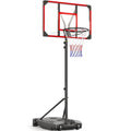 Kids Portable Basketball Hoop with Adjustable Height & Large Base