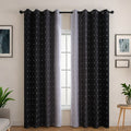 Blackout Curtains Set of 2 Thermal Insulated Noise Reducing Drapes for Bedroom & Living Room