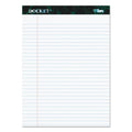Legal Ruled Notepad - 8.5 x 11.75 Inches, 50 Sheets, White, Double Stitched