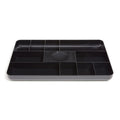 11-Compartment Plastic Drawer Organizer - Office Desk & Supply Storage