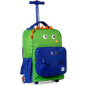 Kids Rolling Backpack with Convertible Carrying & Wheels - Dinosaur Giraffe Unicorn Penguin Variants