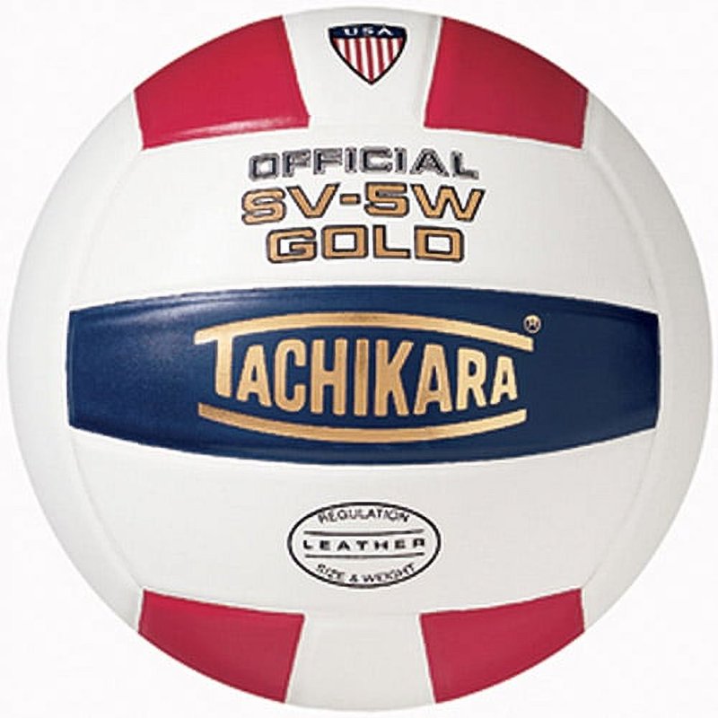 Leather Volleyball - 5V-5W Official Size & Weight for Training & Recreation