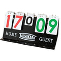 Portable Manual Scoreboard for Sports, Keeps Score to 99 with Middle Counter