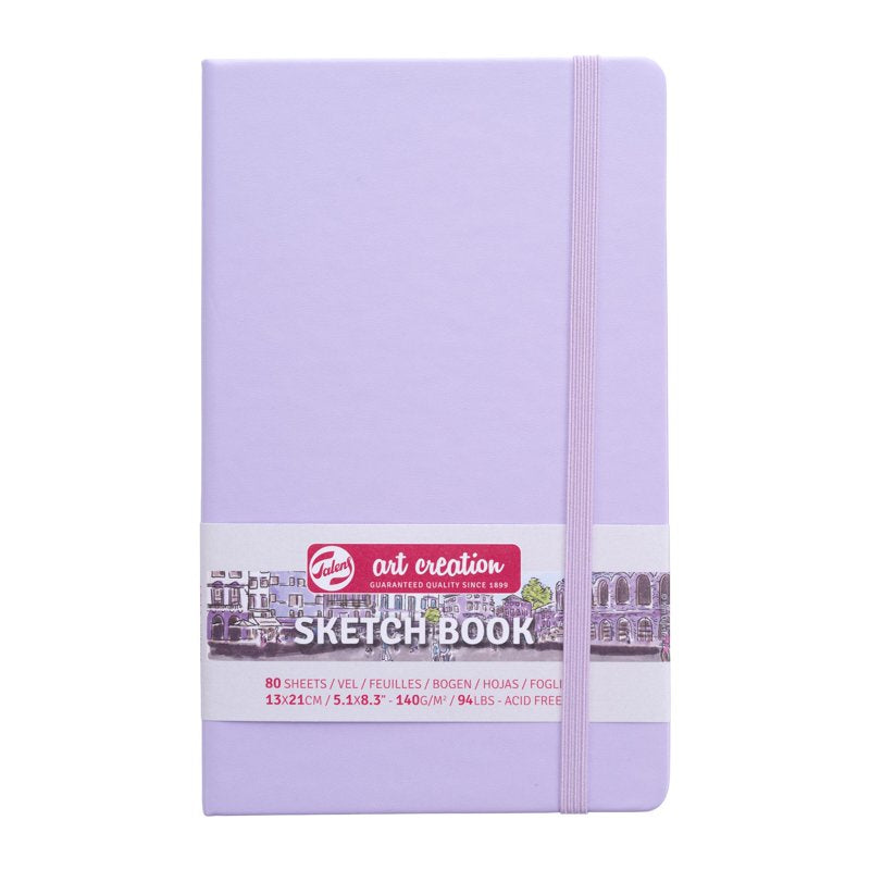 Sketchbook for Drawing and Journaling - 5.1 x 8.3 Inches Pastel Violet