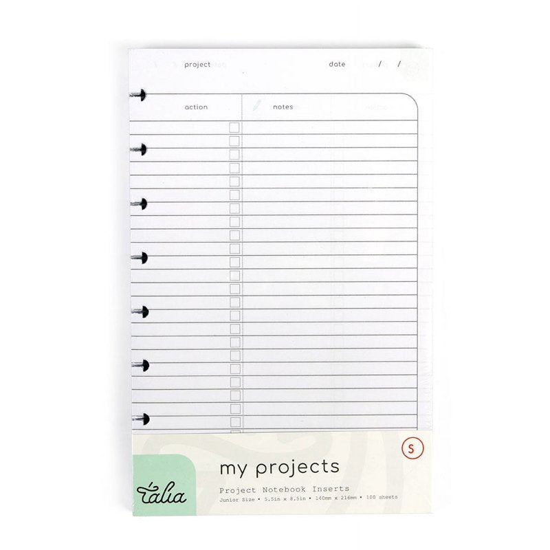 Discbound Notebook & Sketchbook - Multiple Sizes, 100 Sheets, Heavyweight Paper