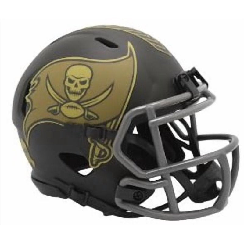 Riddell Tampa Bay Buccaneers Salute to Service Mini Football Helmet - Collectible