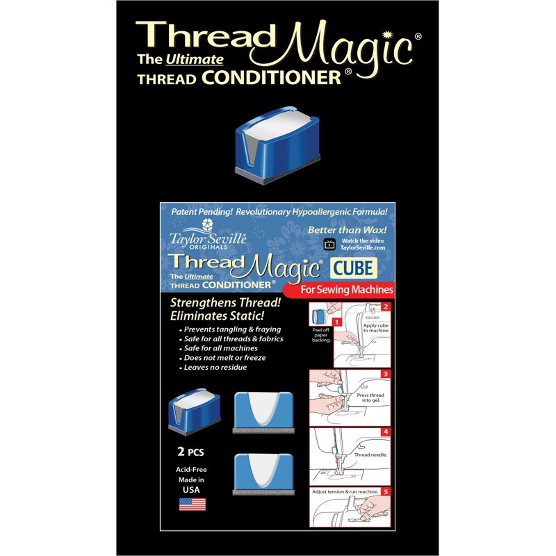 Thread Management Cube for Sewing - UV, Mold & Tangling Protection