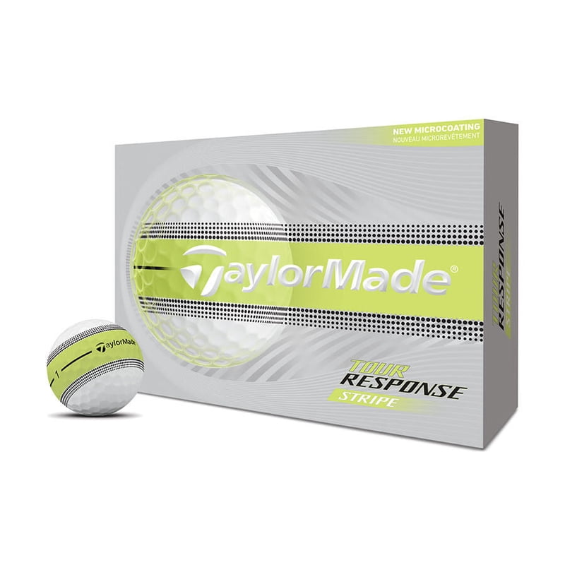 Tour Response Stripe Golf Balls - Bright, Soft, Tour-Quality 12 Pack