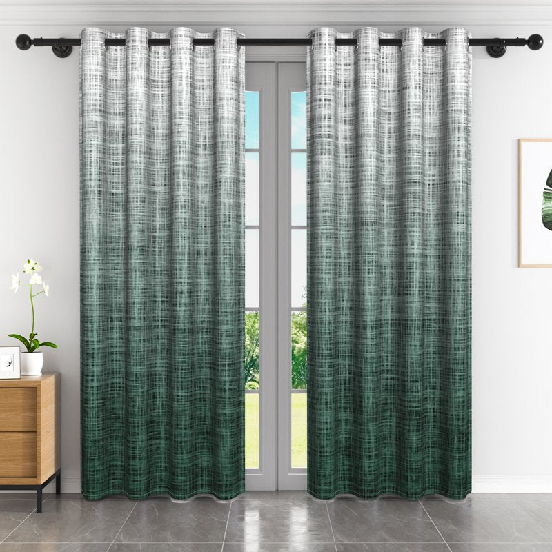 Blackout Curtains for Bedroom and Living Room - Room Darkening Drapes Set of 2