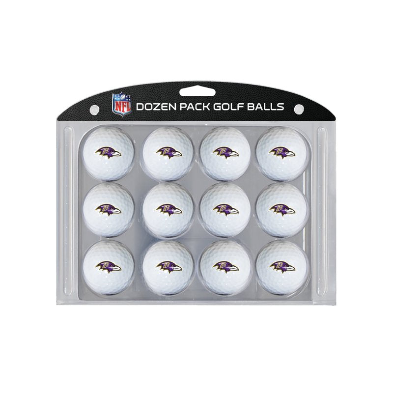 Team Golf Baltimore Ravens Golf Balls, 12 Pack