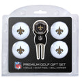 New Orleans Saints Golf Balls 4-Pack - Team Golf Gift Set