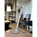 Foldable LED Desk Lamp with Hinged Arm, 900 Lumens, 12W, Silver Finish