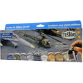 Aircraft Spray Acrylic Paint Set for Model Planes Non-Toxic Water Washable