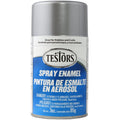 Spray Enamel 3oz - Metallic Silver for Crafts & Surface Painting