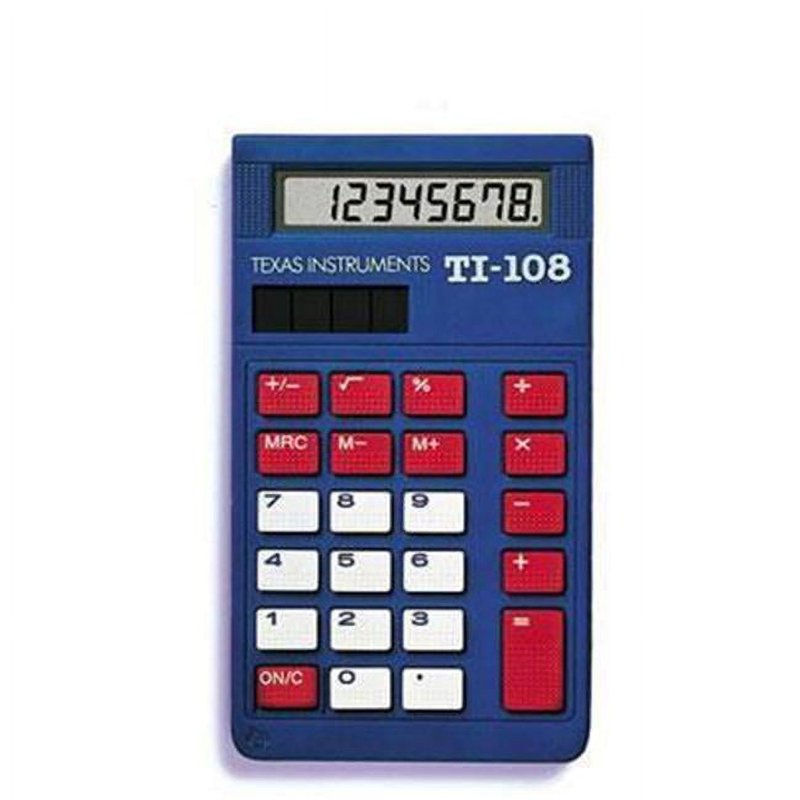 Texas Instruments 108-BK-D TI108 Pack of 10 Scientific Calculators