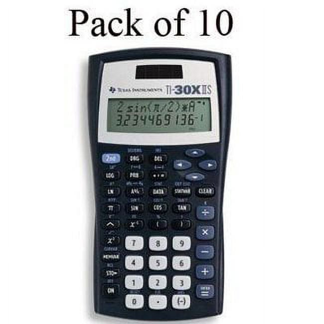 Teacher Kit for Texas Instruments 30XIIS/TKT Calculator - Includes 10 Calculators, Caddy & Educational Materials