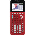 Graphing Calculator with Full-Color Display and Advanced Features - Radical Red