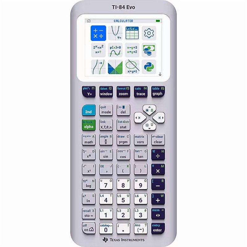 Graphing Calculator for Math, Science, and Standardized Tests - TI-84 Evo