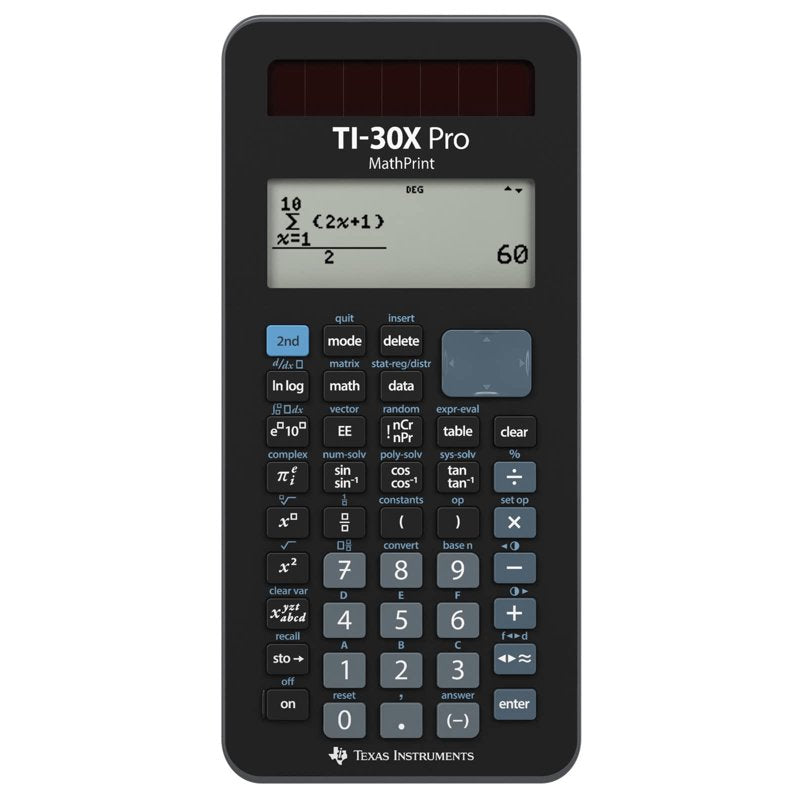 Scientific Calculator TI-30X Pro Mathprint - Handheld Office & School Use
