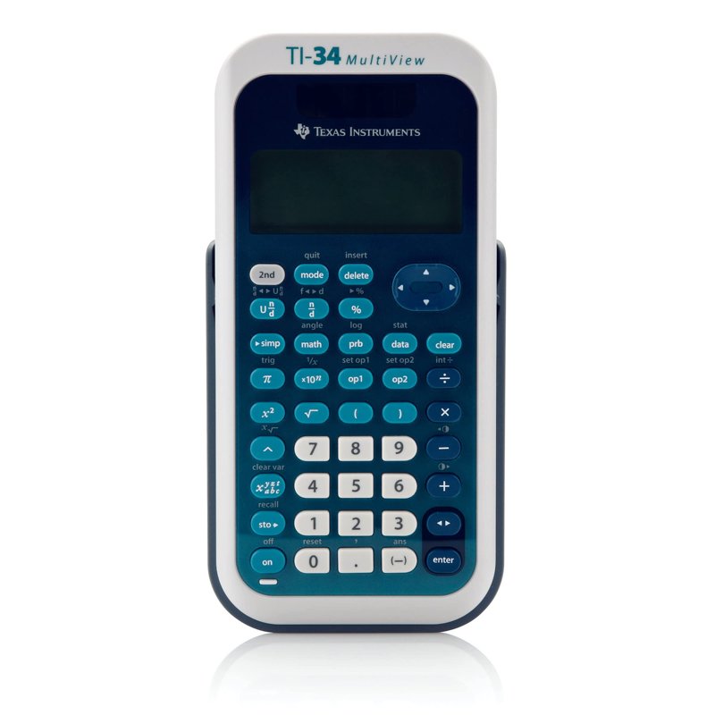Scientific Calculator with Advanced Fraction & MathPrint Features - Four-Line Display