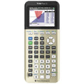 Graphing Calculator with Color Display, Rechargeable Battery, MathPrint - Gold
