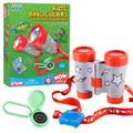 Kids' Nature Explorer Kit with Binoculars & Exploration Tools – STEM Educational Science Set for Ages 4+