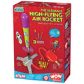 Air-Powered Rocket Science Kit for Kids Ages 4+ - Includes 3 Rocket Designs & Experiments