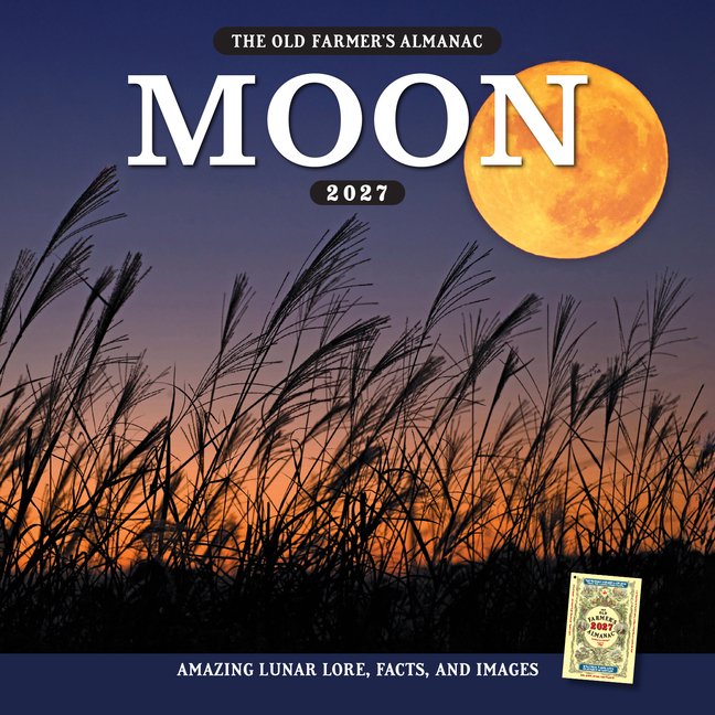 2027 Moon Wall Calendar with Lunar Facts & Phases - Nature & Sky