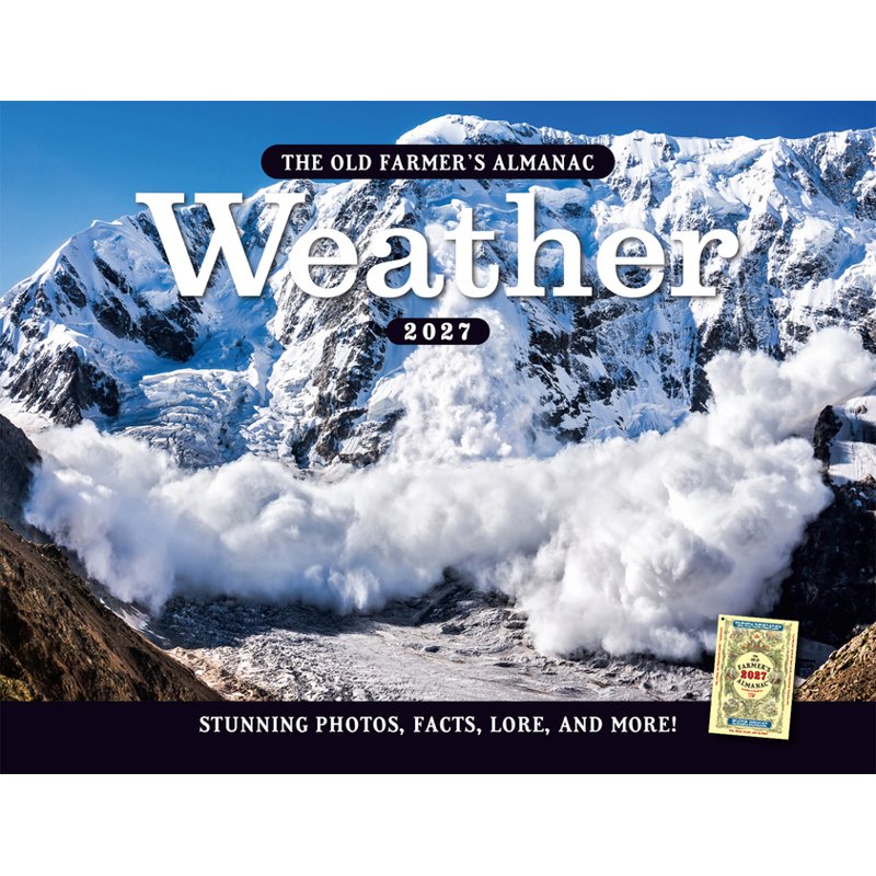 2027 Weather Wall Calendar with Holidays & Moon Phases - Old Farmer's Almanac
