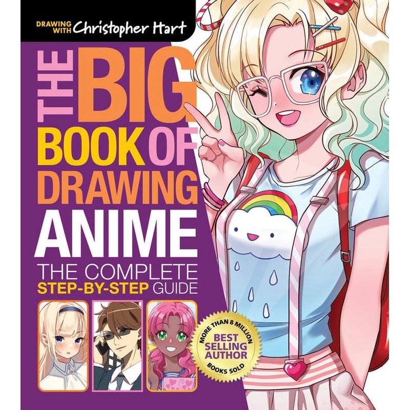 Drawing Book for Kids Teens - How to Draw Anime & Manga Characters