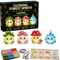 Glow-In-The-Dark Bead Kit - Luminous Dream DIY Jewelry Creatures (Variation: E-Glowing Mushroom Flower)