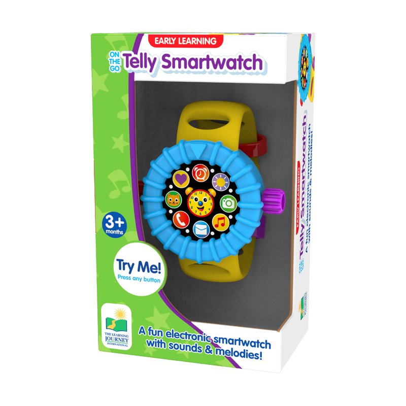 Kids Smartwatch Toy - Early Learning Interactive Watch for Toddlers