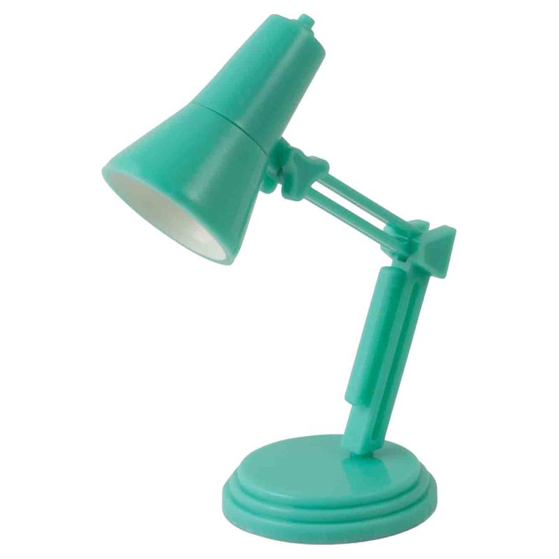 Portable Book Light Clip-On Desk Lamp with Flexible Arm for Reading