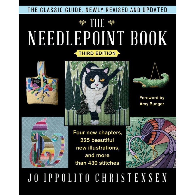 The Needlepoint Book Paperback - Stitches, Projects & Techniques Guide