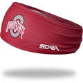 Ohio State Buckeyes College Headband - Tapered Sweatband for Game Day & Outdoor Sports