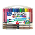 48 Assorted Non-Toxic Washable Tri-Grip Markers with Skin Tones for Kids & Art