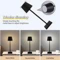Dimmable Portable Touch Switch Lamp - Waterproof LED Night Light for Bedroom Living Room or Restaurant