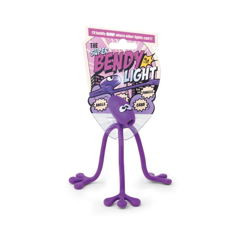 Flexible Bendy Light for Kids and Adults - Purple LED Night Light