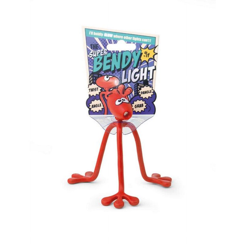 Flexible Bendy Light for Kids - Red Color, Portable & Dangle Friendly