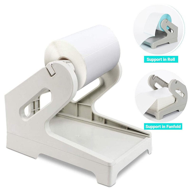 Thermal Label Roll Holder for Dymo Zebra Rollo & Fanfold Label Printer