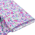 Cotton Quilting Fabric by the Yard - Spring Picnic Collection - Magenta Floral