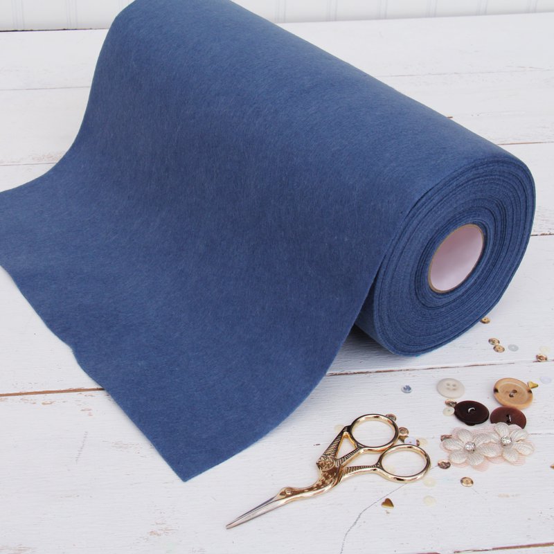 Premium Felt Roll 12x10yd for Crafts Sewing DIY Projects Wool-Like Feel