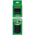 24 Count HB #2 Wood-Cased Pencils - Soft Lead, Black