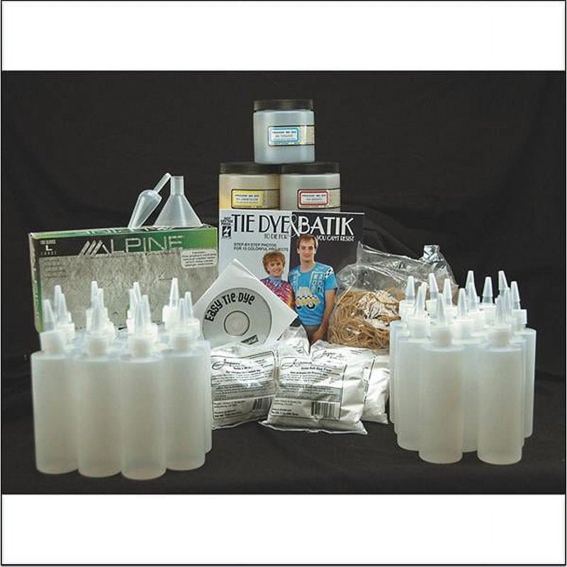 Fabric Dye Set - Tie Dye Mega Easy Pack for Shirts, Socks & More