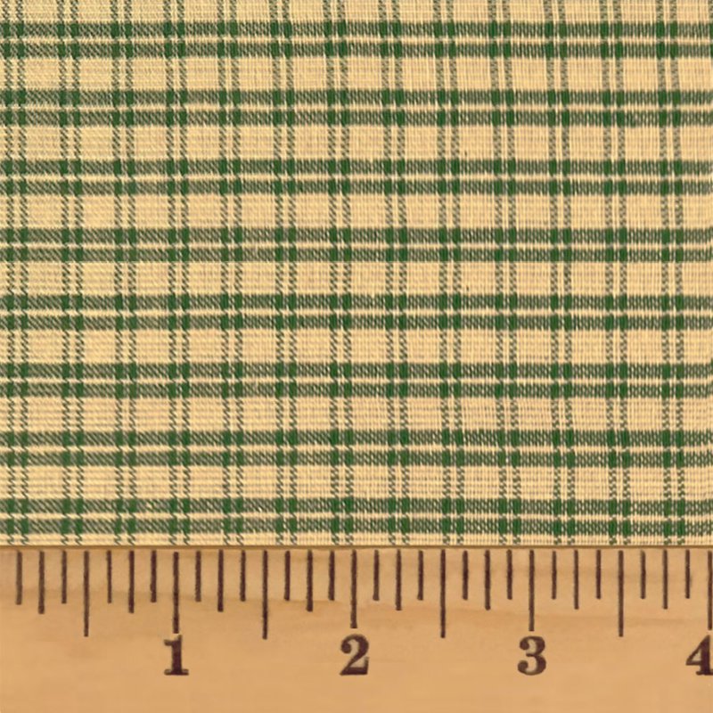 Cotton Homespun Plaid Fabric by the Yard - Timber Green 3 for Quilting & Crafts