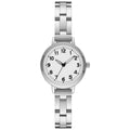 Women's Silver Tone Wristwatch with Easy Read Dial - Quartz Analog Bracelet Watch